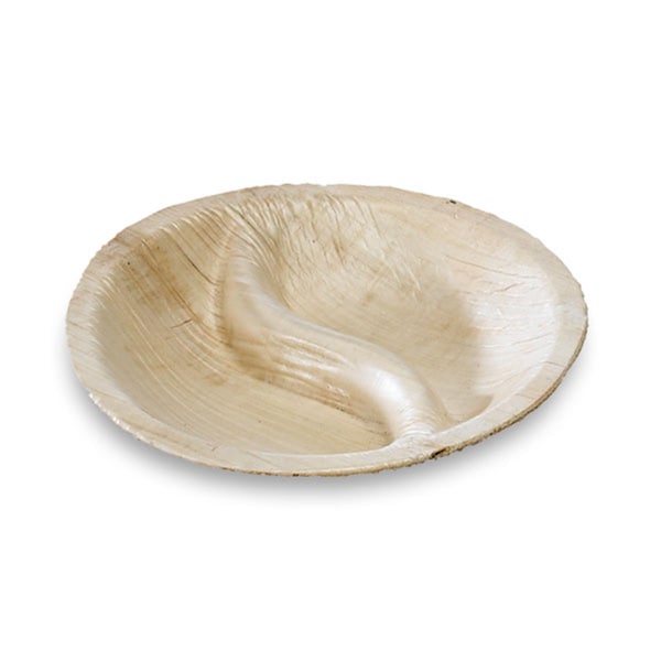 Packnwood Palmying Yin Yang Shaped Palm Leaf Dish, 100PK 210BBA92C - main